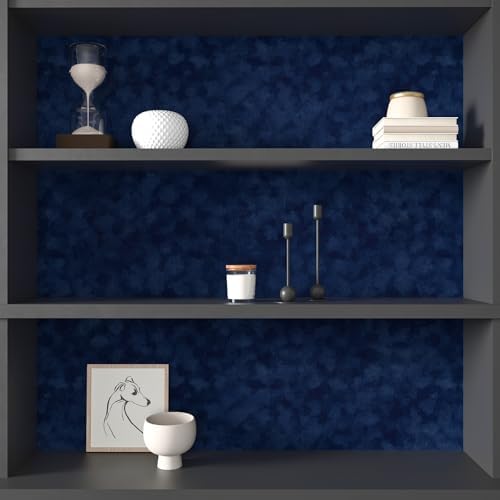 CHIHUT 12"x100" Blue Felt Drawer Liner Self Adhesive Velvet Flocking Liner - Image 5