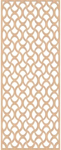 Resort Decorative Pierced Fretwork Wood Wall Panels, 15 3/8"W x 39 3/8"H x 1/4"T - Image 2