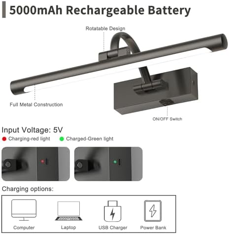 DESOOP Battery Operated Picture Lights - Image 4