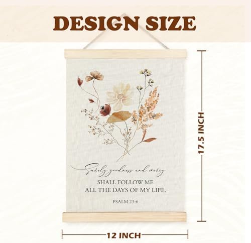 Supwhd Boho Floral Christian Wall Art - Image 6