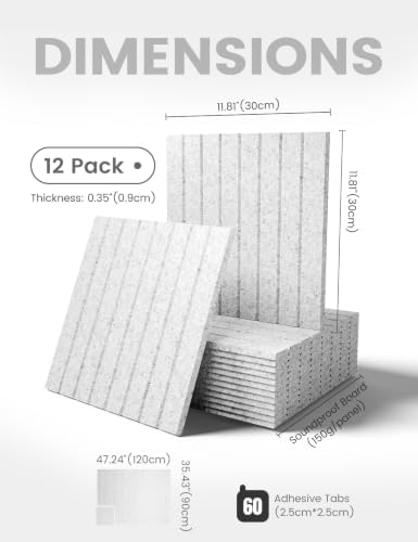 Fluxynara 48" x 36" Large Felt Bulletin Board，Minimalist Gray - Image 2