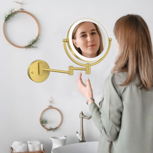 8" Make up Mirror Wall Mounted - Image 7