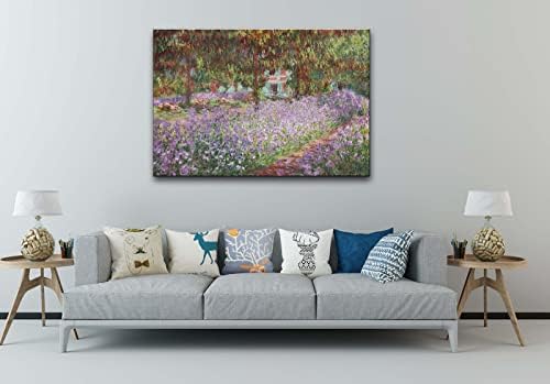 OKEXCKK Irises in Monet's Garden, 1900 by Claude Monet - Image 2