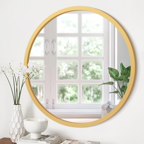 JJUUYOU Wall Mirror 24 Inch Round Wall Mirror by JJUUYOU