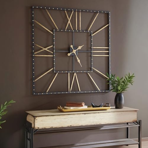 Signature Design by Ashley 40" Square Metal Wall Clock - Image 2
