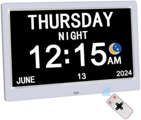 AINFTIME DST Digital Clock by AINFTIME