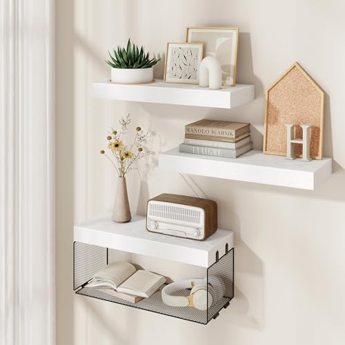 Acovy 16in Bathroom Floating Shelves - Image 2