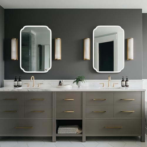 Ferytange White Bathroom Mirror - Image 2
