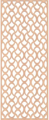 Resort Decorative Pierced Fretwork Wood Wall Panels, 15 3/8"W x 39 3/8"H x 3/8"T - Image 4