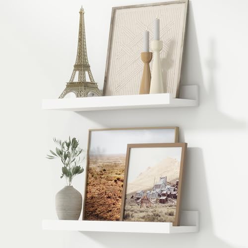Picture Ledge Shelf, Floating Shelves by FLYJOE