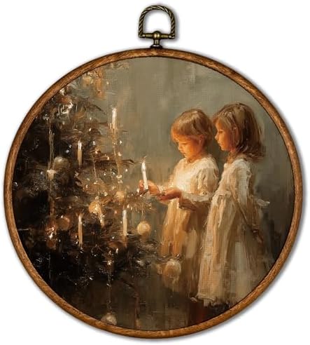 KSDUT Vintage Christmas Wall Decor Art by KSDUT