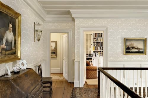 Dimoon Peel and Stick Wallpaper Boho Beige Contact Paper Neutral Cottage - Image 6
