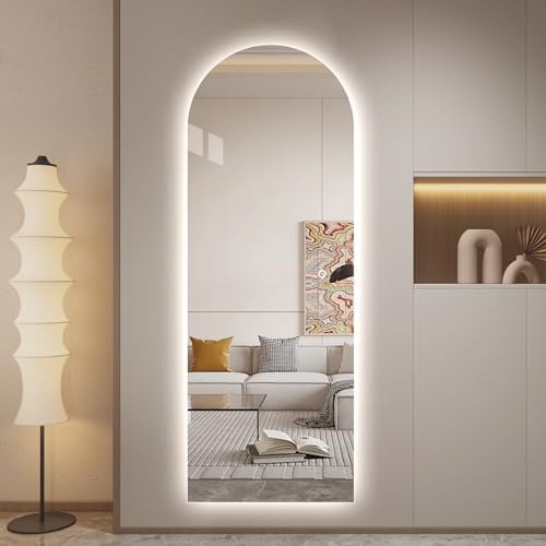 LAIYA 71" L x 32" W Archway LED Full Length Mirror by LAIYA