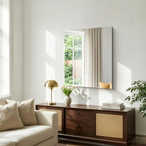 30"x36" Frameless Mirror, Frameless Bathroom Mirror - Image 6