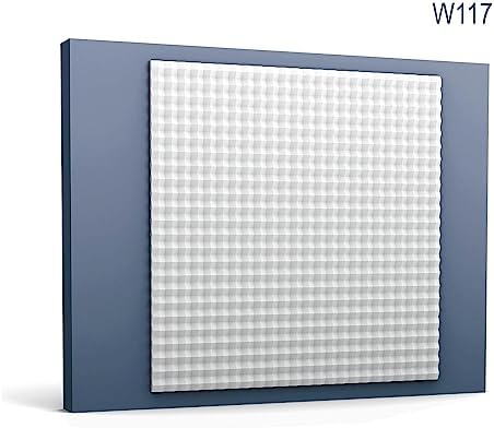 Orac Decor 9-7/8in H x 78-3/4in Long 3D Wall Covering, Primed White - Image 2