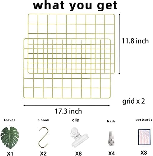 Grid Wire Board, for Memo Picture Panel Wall Decoration - Image 2