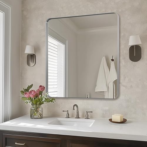 ANDY STAR Brushed Nickel Mirrors - Image 2