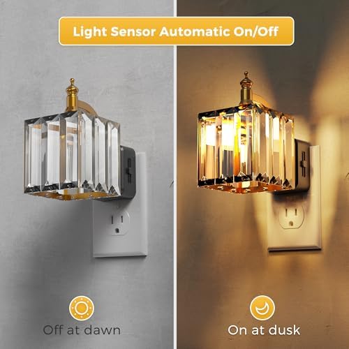 L LOHAS LED Night Light, 2 Pack Night Lights Plug into Wall - Image 2