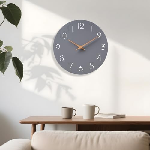 Mosewa Large Wall Clock 16" Modern Silent Non-Ticking Battery Operated - Image 6