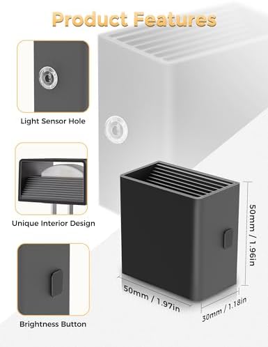 DORESshop LED Night Lights Plug into Wall, Plug in Nightlight - Image 7