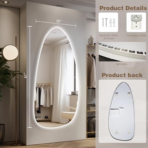 Irregular Led Mirror Full Length - Image 5