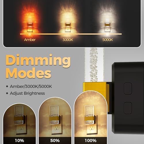 DORESshop LED Night Light, 3 Level Dimmable Nightlight - Image 2