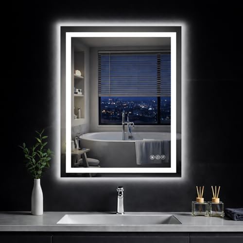 24"x 36" LED Bathroom Mirror by Clarityon