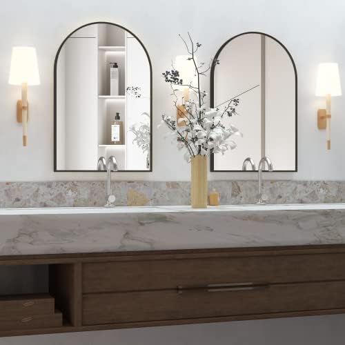 Wall Mounted Mirror, Arched Wall Mirror by NEUWEABY