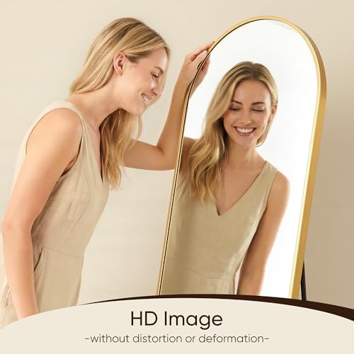 Antok 71" x26” Arched Full Length Mirror, Floor Mirror - Image 6