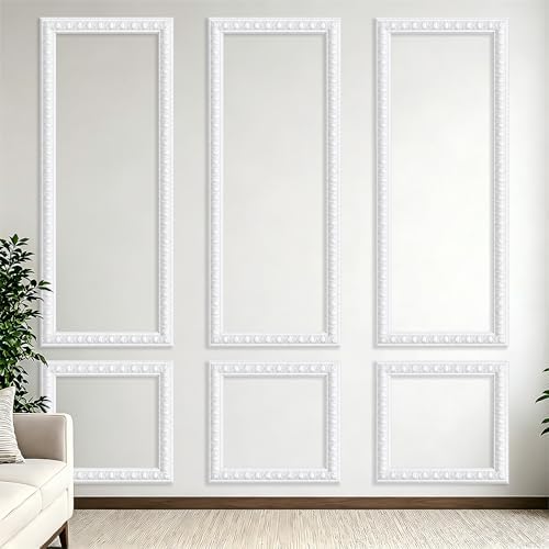 Peel and Stick Wall Molding Kit, Wainscoting Panel Accent Wall Molding Trim by TRAIN2ART