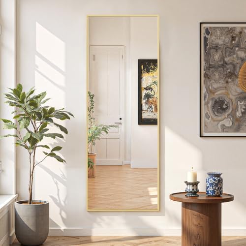 Mirror Full Length 58"x19", Rectangle Full Body Floor Mirrors - Image 2