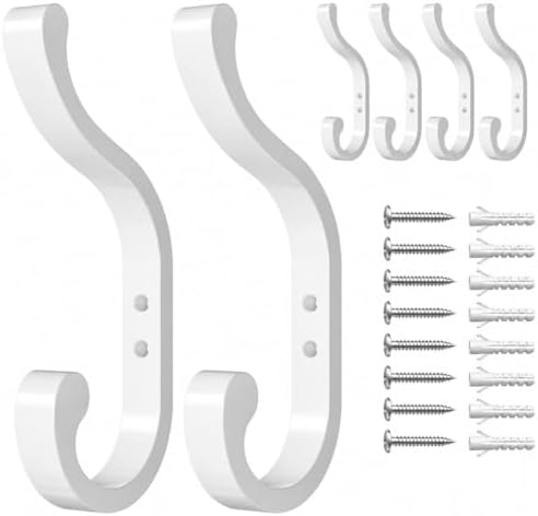Coat Hooks Wall Mount, Heavy Duty Wall Hooks by BUSSDIS