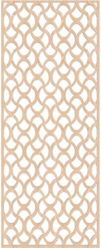 Resort Decorative Pierced Fretwork Wood Wall Panels, 21 3/8"W x 54 3/8"H x 1/4"T - Image 2