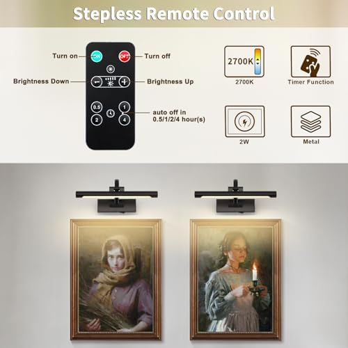 DESOOP Battery Operated Picture Lights - Image 3