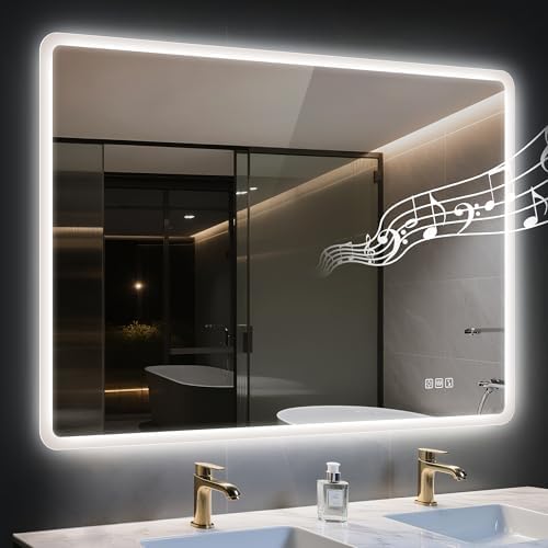 STARLEAD 48"x36" LED Bathroom Mirror by STARLEAD
