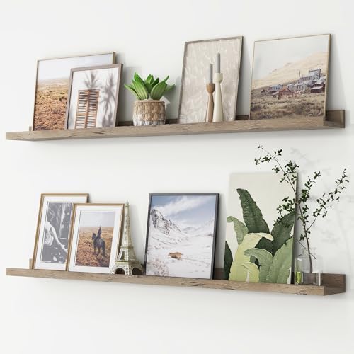 FLYJOE Picture Ledge Shelf, Floating Shelves by FLYJOE