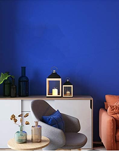15.7" x 394" Blue Wallpaper Peel and Stick Contact Paper Waterproof Self - Image 4