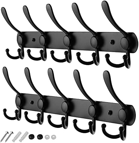 GlazieVault Coat Rack Wall Mount by GlazieVault