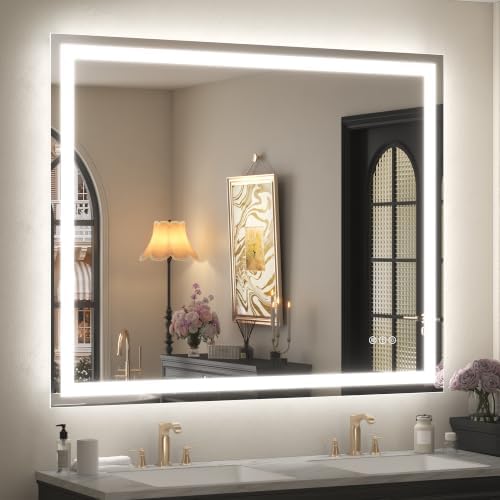48x40 Inch LED Bathroom Mirror by CHARMOR