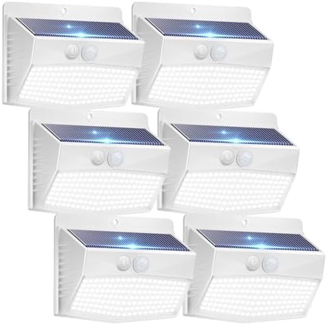 Peasur Solar Lights Outdoor Motion Sensor Solar Security Wall Light by Peasur