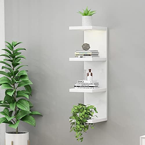 LitaEther Versatile 4 Tier Wall Shelf Unit, Display Floating Shelf - Image 4