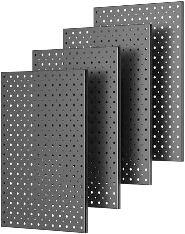 Pegboard Smith Metal Pegboard Panels, Wall-Mounted Pegboard Organizer System by Pegboard+Smith