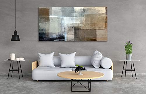 Baisuart A61275 Canvas Prints Abstract Wall Art Print Paintings Grey and Brown - Image 5