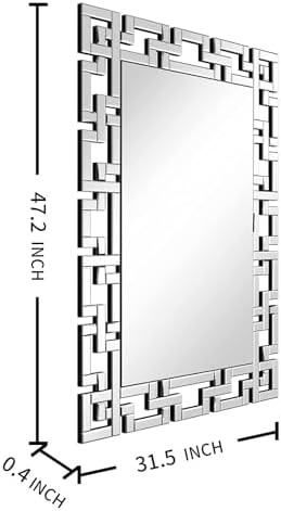 KOHROS Large Decorative Rectangle Mirror - Image 2