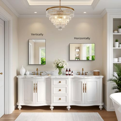 DESBING 16" x 24" Bathroom Mirror - Image 6