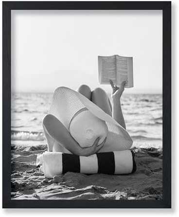 Poster Master Woman Reading Book Print by PosterMaster