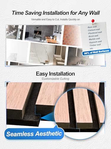 Mollywell Wood Panels for Wall, 47.2x23.6 in - Image 6