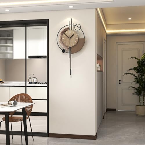 FLEBLE Large Wall Clock Decorative Modern Wall Clocks - Image 2