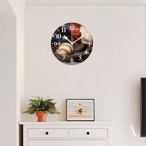 Battery Operated Quartz Wall Clocks Non-Ticking Silent Modern Wall Clocks - Image 6