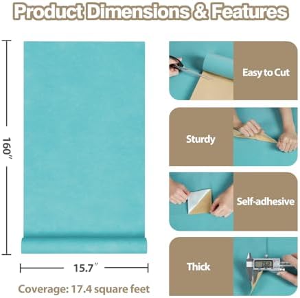 Turquoise Velvet Drawer Liner Tiffany Blue Velvet Flocking Liner - Image 3